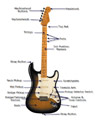 Diagram of an Electric Guitar