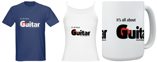 guitar t-shirts and gifts